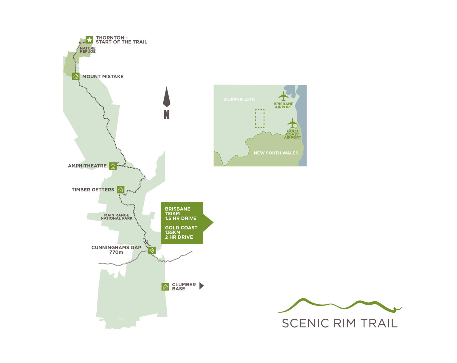 4 Day Self-Guided - Scenic Rim